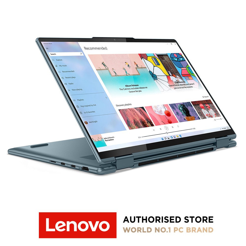 [Top Seller] Lenovo Yoga 7 14ARB7 | 82QF002SSB | 14" 2.8K (2880x1800) OLED 400nits Glossy | AMD Ryzen 7 6800U | Integrated AMD Radeon 680M Graphics | Lenovo Digital Pen | 16GB RAM | 512GB SSD | Win11